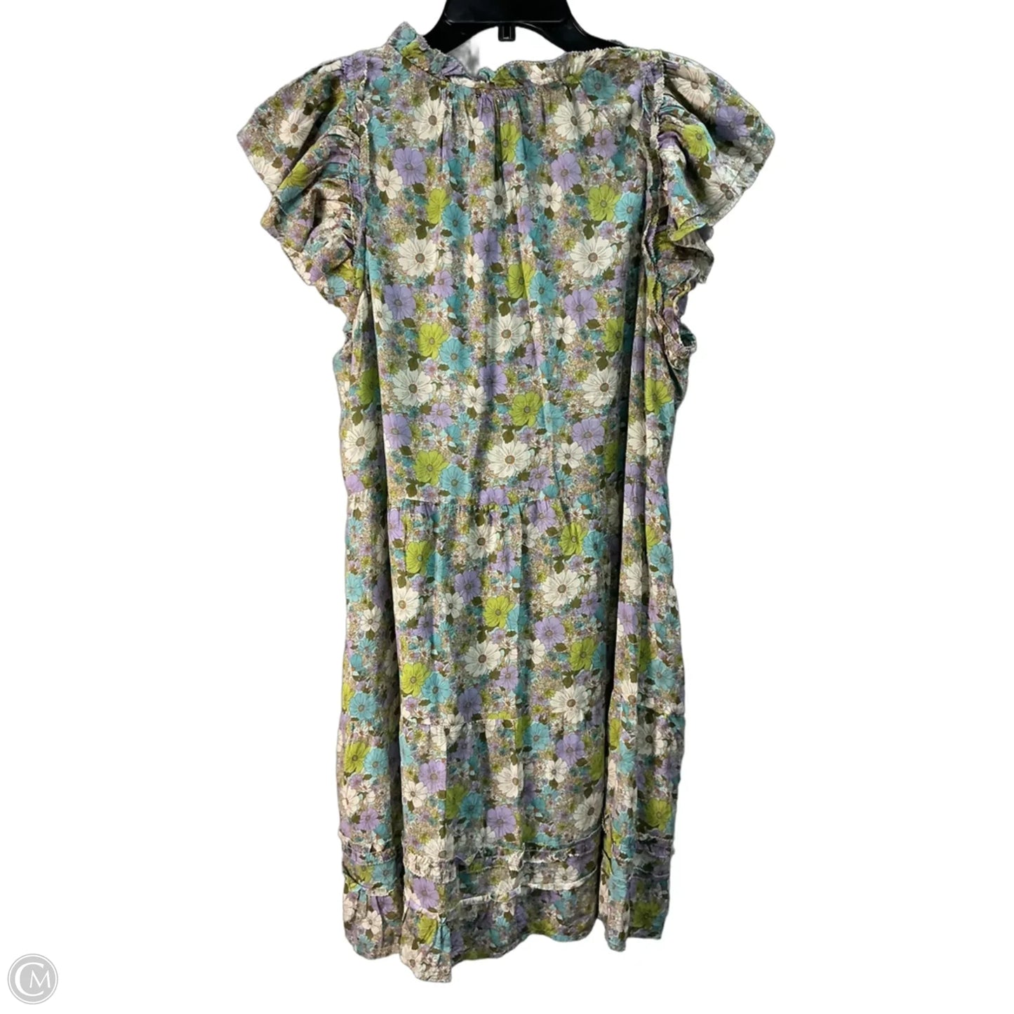 Dress Casual Midi By Vineyard Vines In Green, Size: L