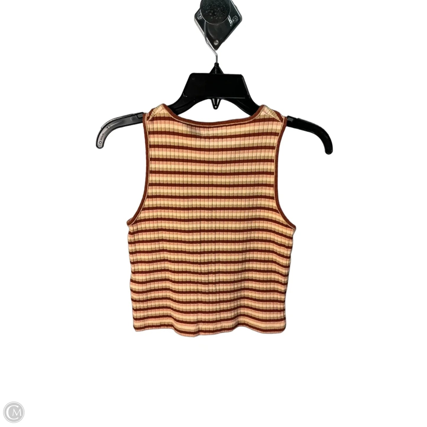 Top Sleeveless By Madewell In Orange, Size: Xs