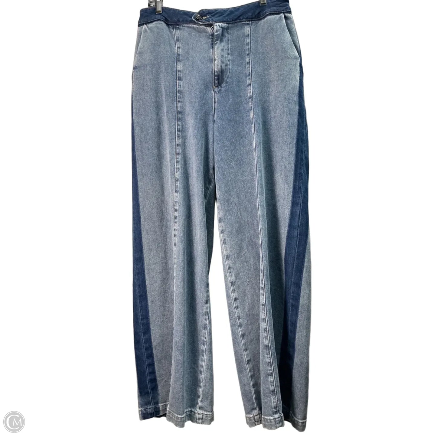 Jeans Straight By Avec Les Filles In Navy, Size: 3x