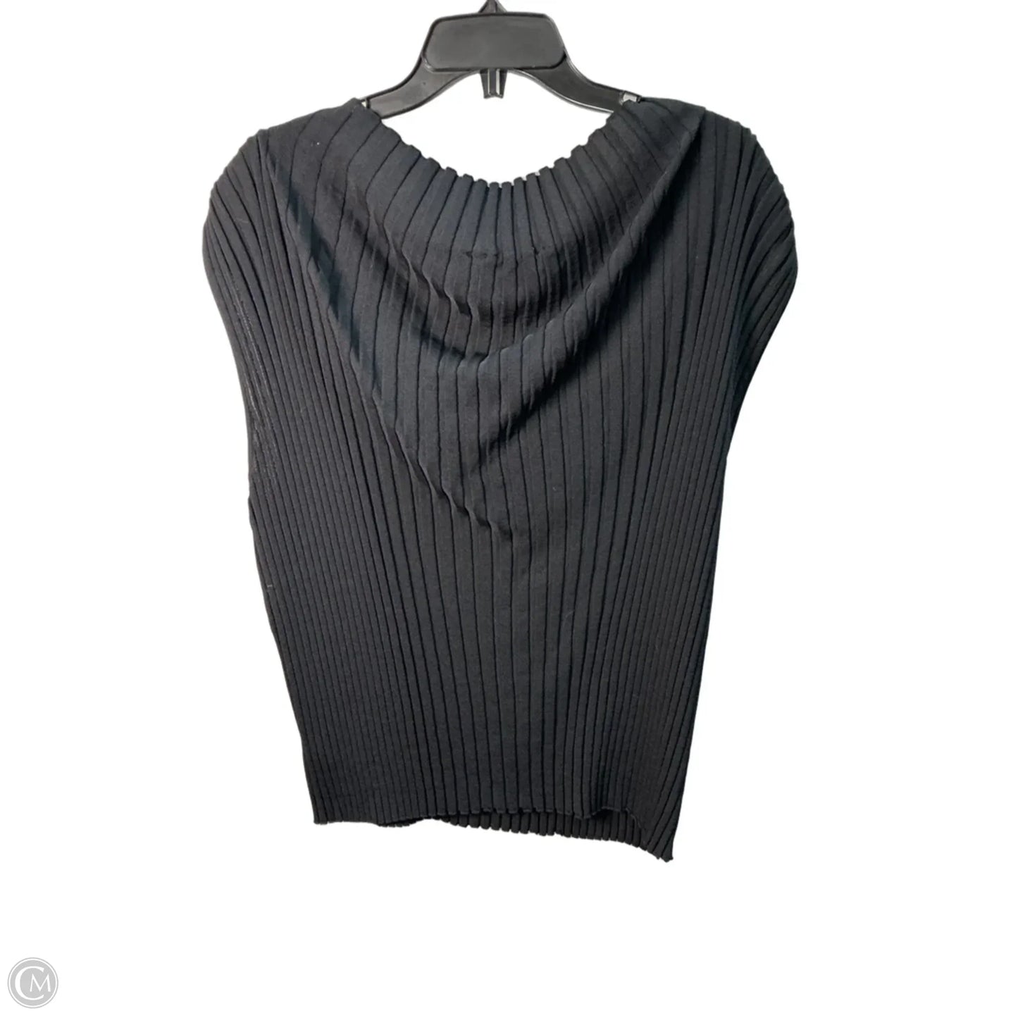Top Sleeveless By T Tahari In Black, Size: Xl