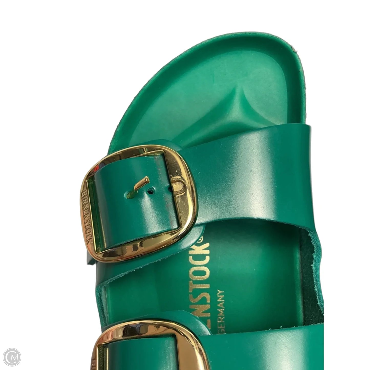 Sandals Flats By Birkenstock In Green, Size: 7