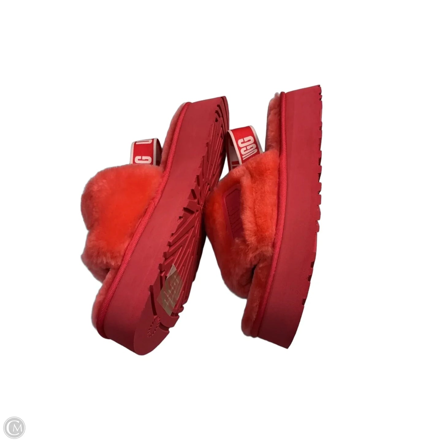 Sandals Designer By Ugg In Pink, Size: 11