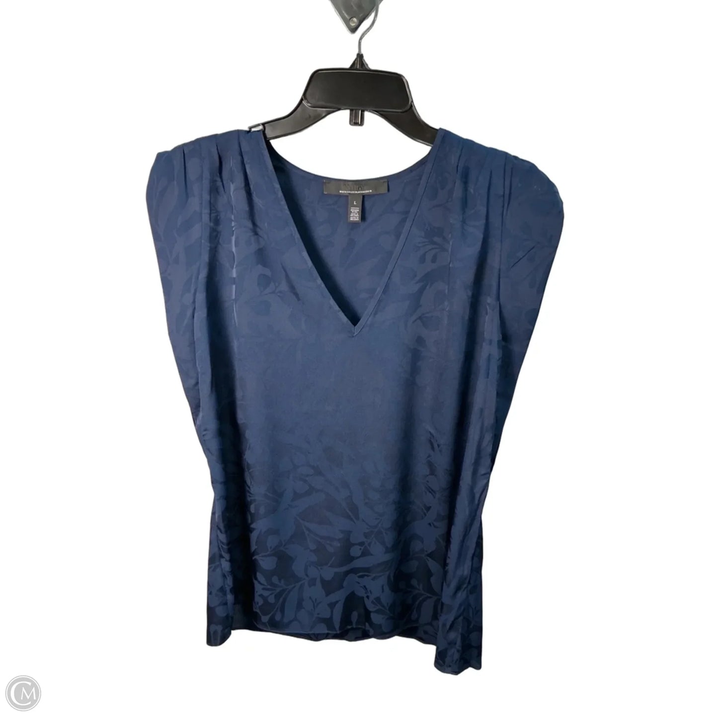 Top Sleeveless By White House Black Market In Blue, Size: L