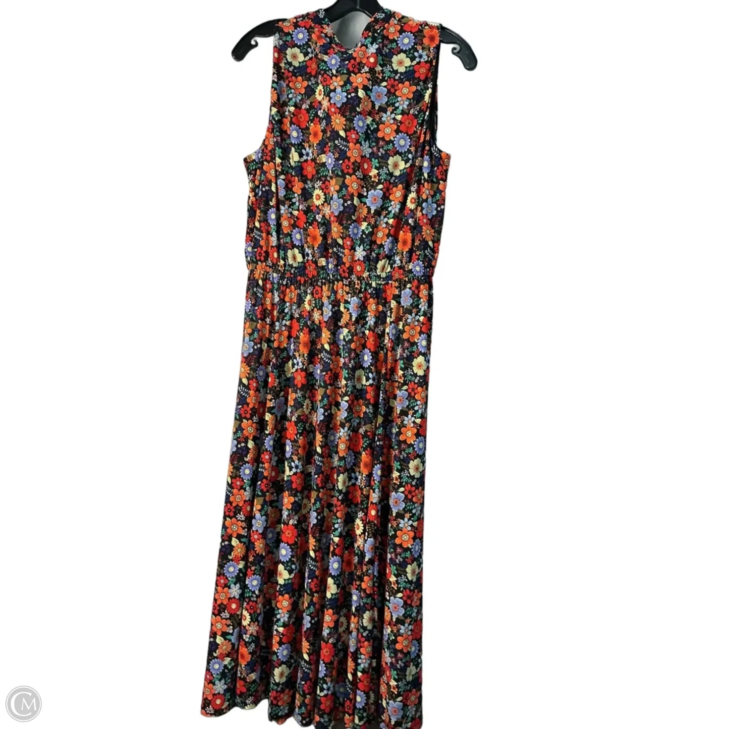 Dress Casual Maxi By Anne Klein In Floral Print, Size: 18