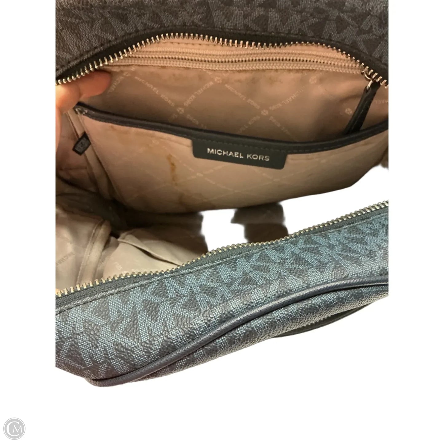 Backpack Designer By Michael Kors, Size: Medium
