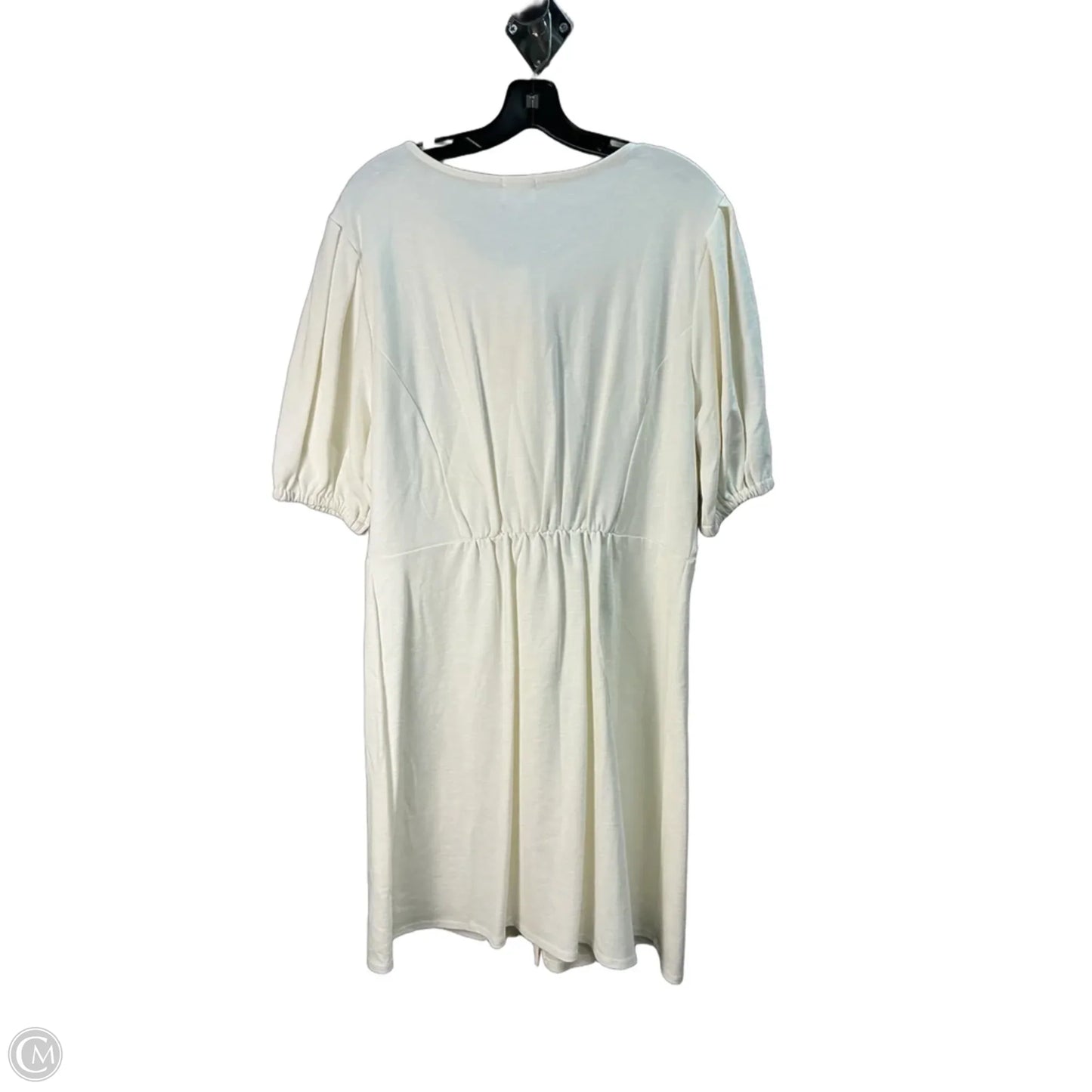 Dress Casual Midi By Ava James In Cream, Size: Xl