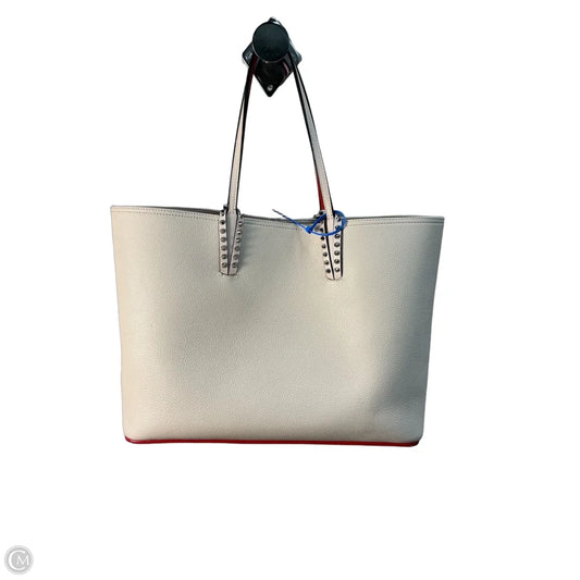 Tote Luxury Designer By Christian Louboutin, Size: Large