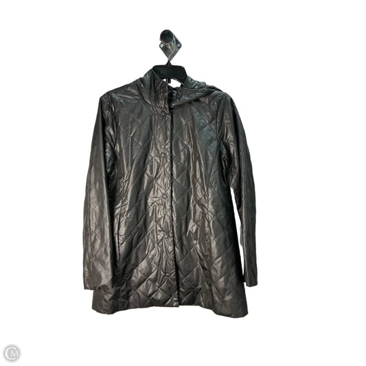 Coat Puffer & Quilted By Eileen Fisher In Black, Size: M