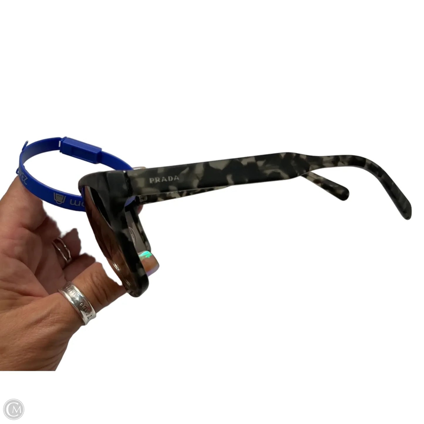Sunglasses Luxury Designer By Prada, Size:
