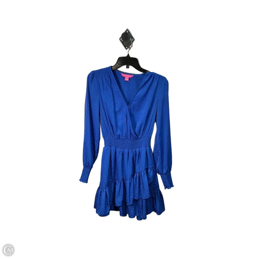 Dress Designer By Lilly Pulitzer In Blue, Size: Xs