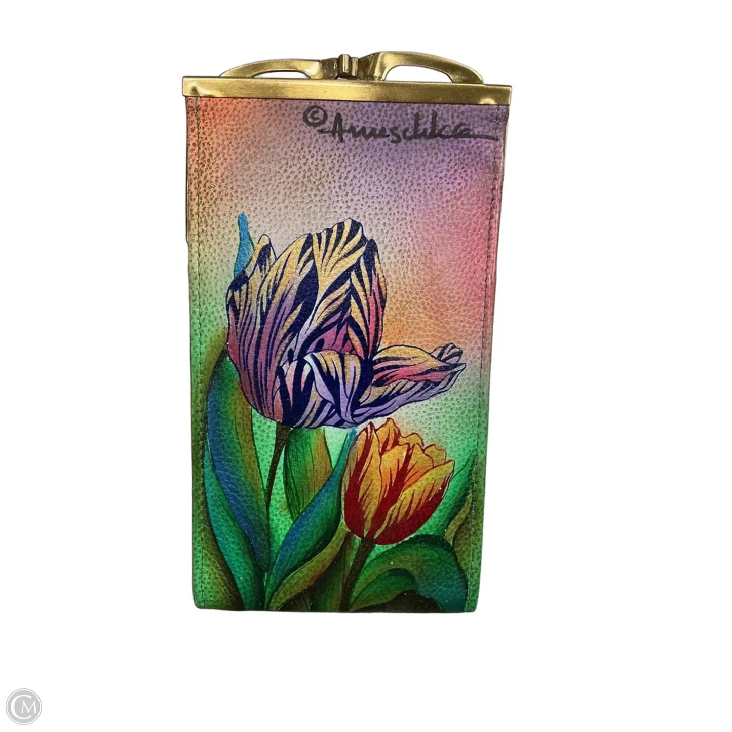 Coin Purse By Anuschka, Size: Large