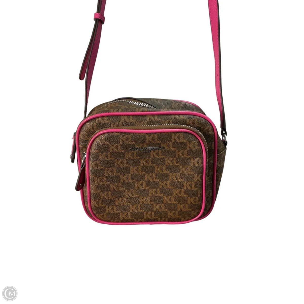 Crossbody Designer By Karl Lagerfeld, Size: Medium