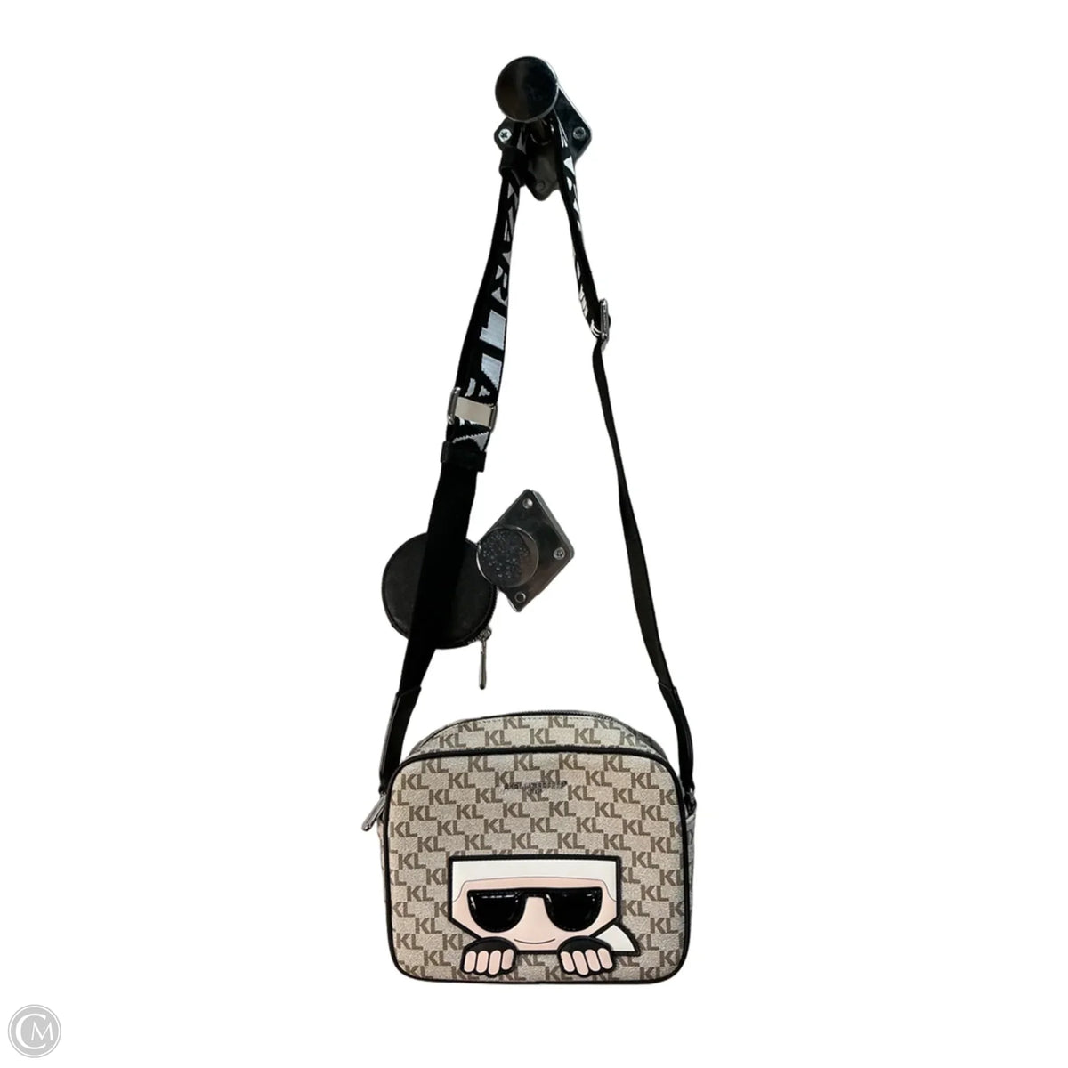 Crossbody Designer By Karl Lagerfeld, Size: Medium