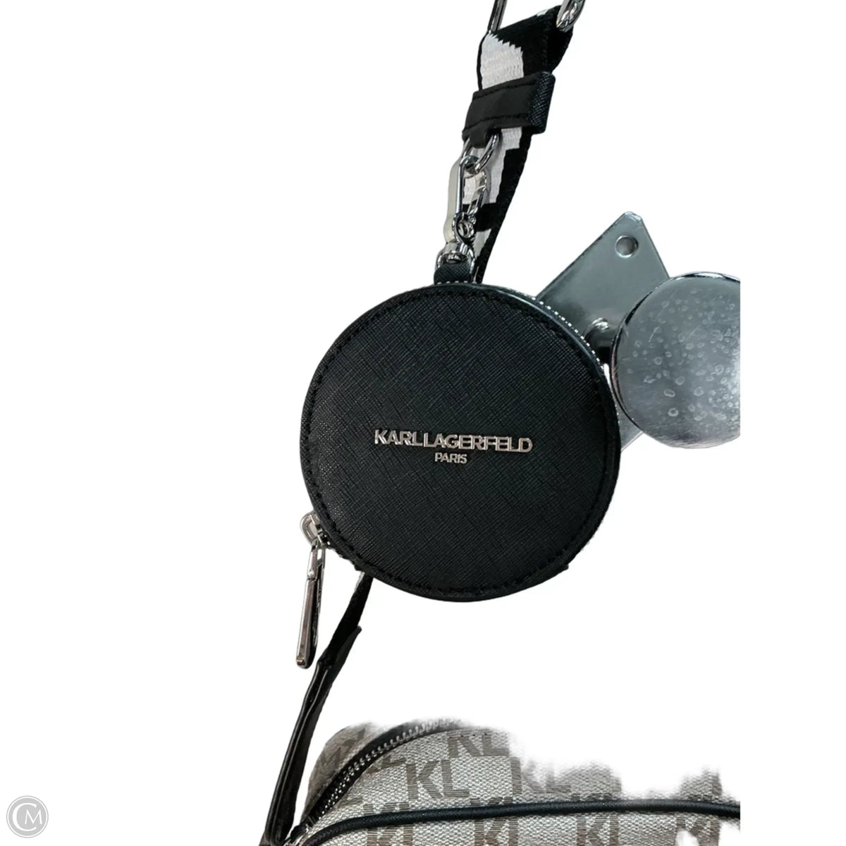 Crossbody Designer By Karl Lagerfeld, Size: Medium