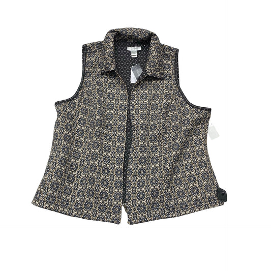 Vest Puffer & Quilted By Cj Banks In Multi, Size:1X