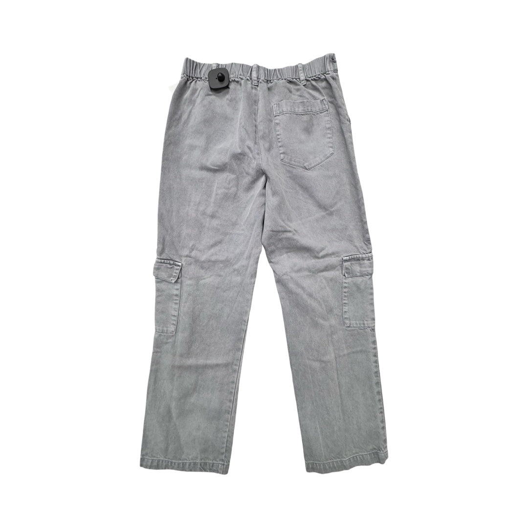 Pants Wide Leg By YFB In Grey, Size:S
