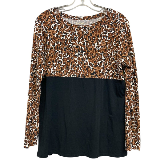 Top Ls Designer By Lilly Pulitzer In Animal Print, Size:M