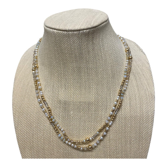 Necklace Other By Loft In Gold & White