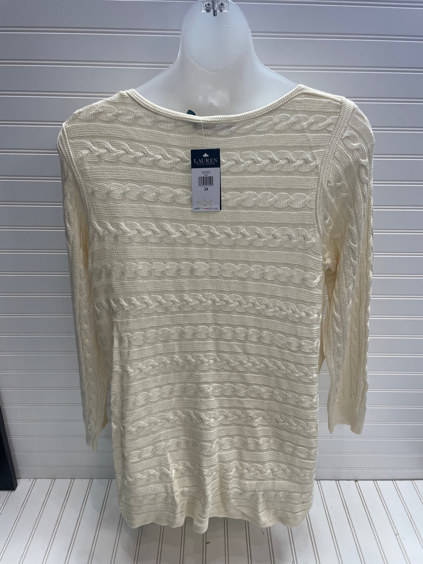 Sweater Designer By Lauren By Ralph Lauren  Size: 3x