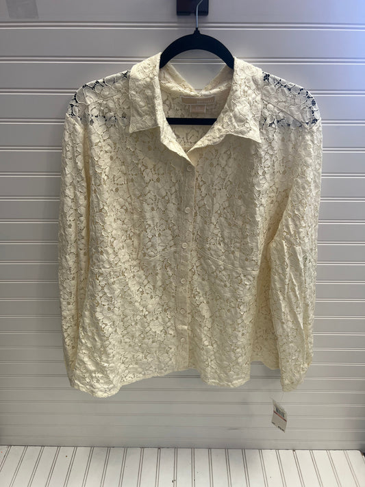 Blouse Long Sleeve By Michael By Michael Kors  Size: 2x