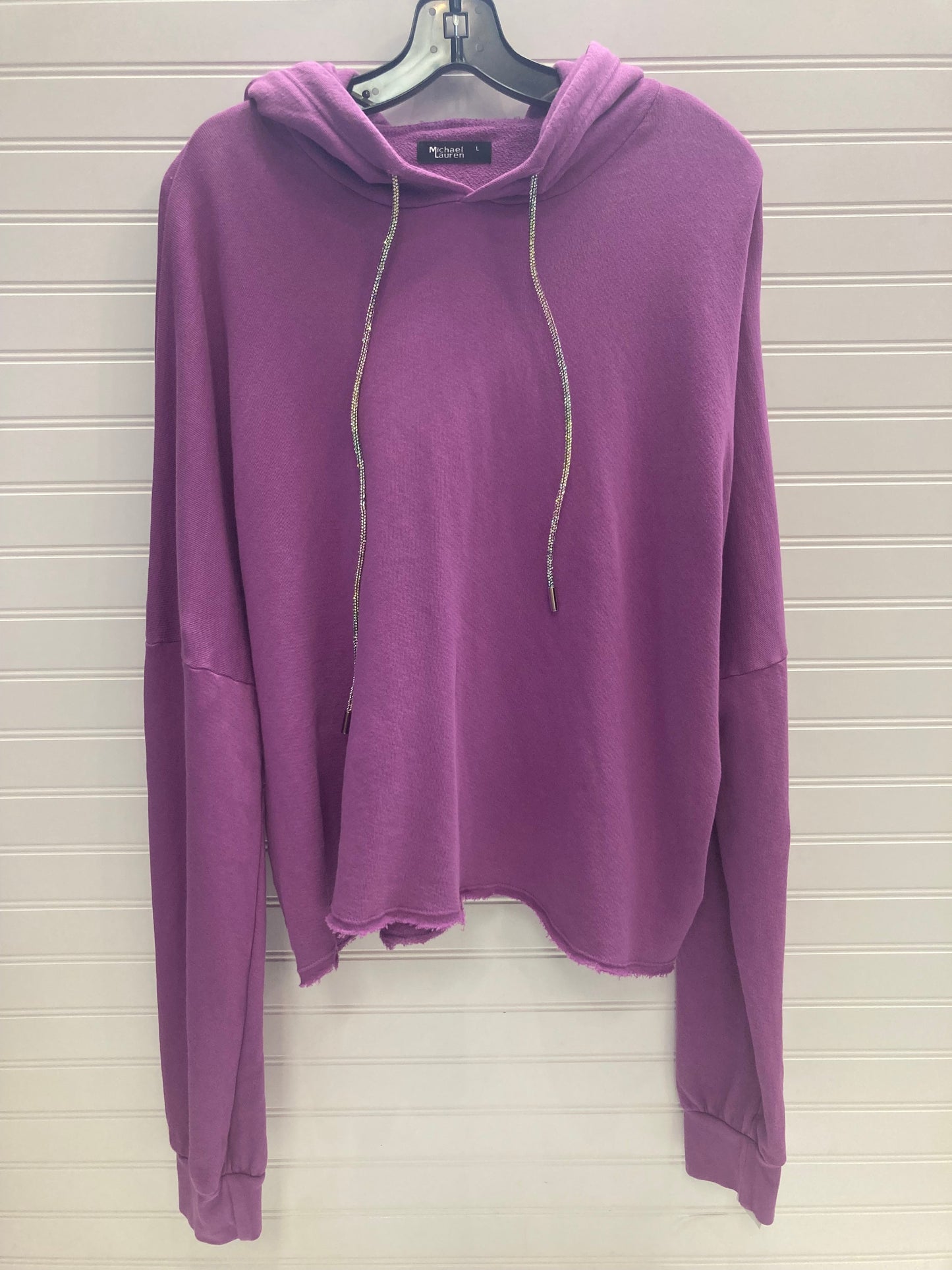 Sweatshirt Hoodie By Michael Lauren  Size: L