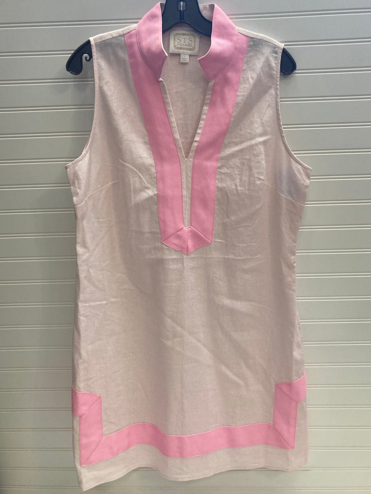 Pink Dress Casual Short Sail To Sable, Size L