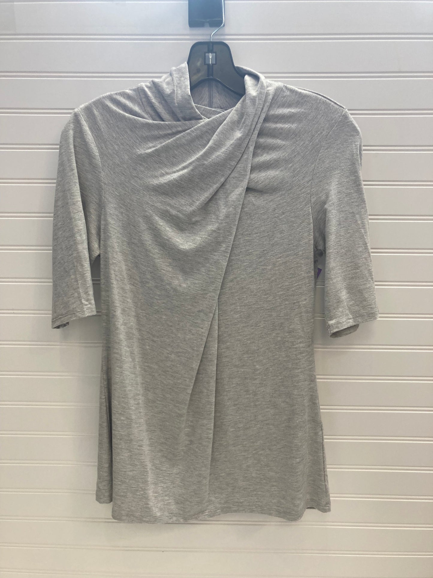 Grey Top Short Sleeve Elie Tahari, Size S