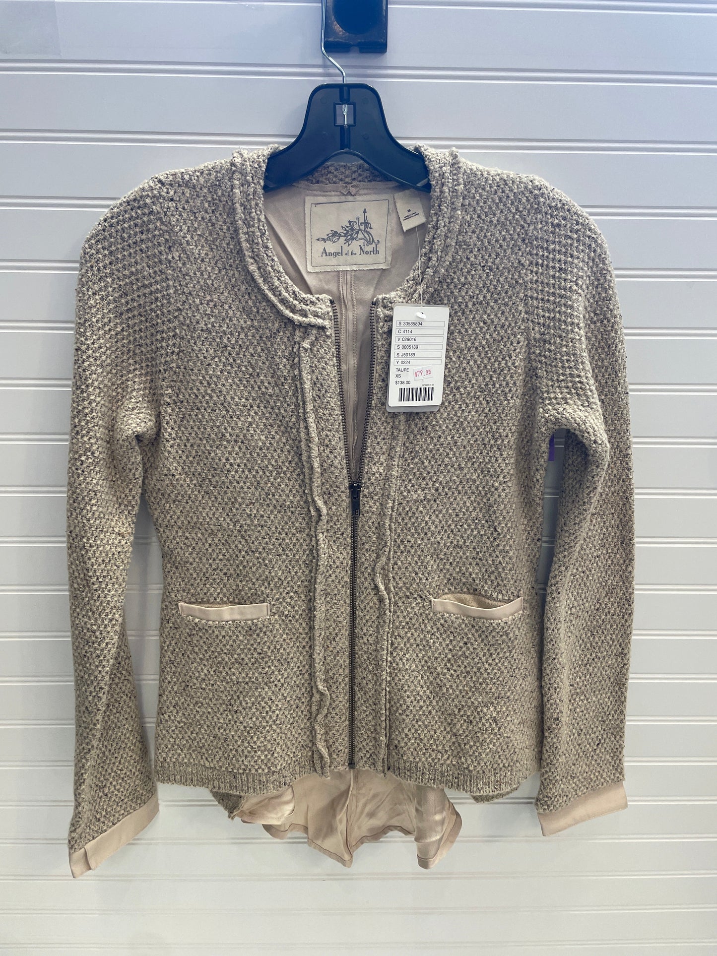 Taupe Jacket Other Anthropologie, Size Xs
