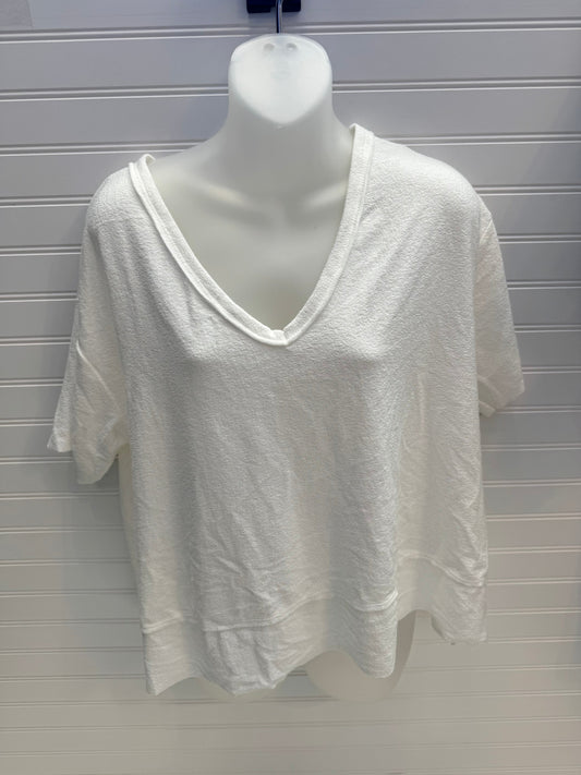 White Top Short Sleeve Six Fifty, Size S