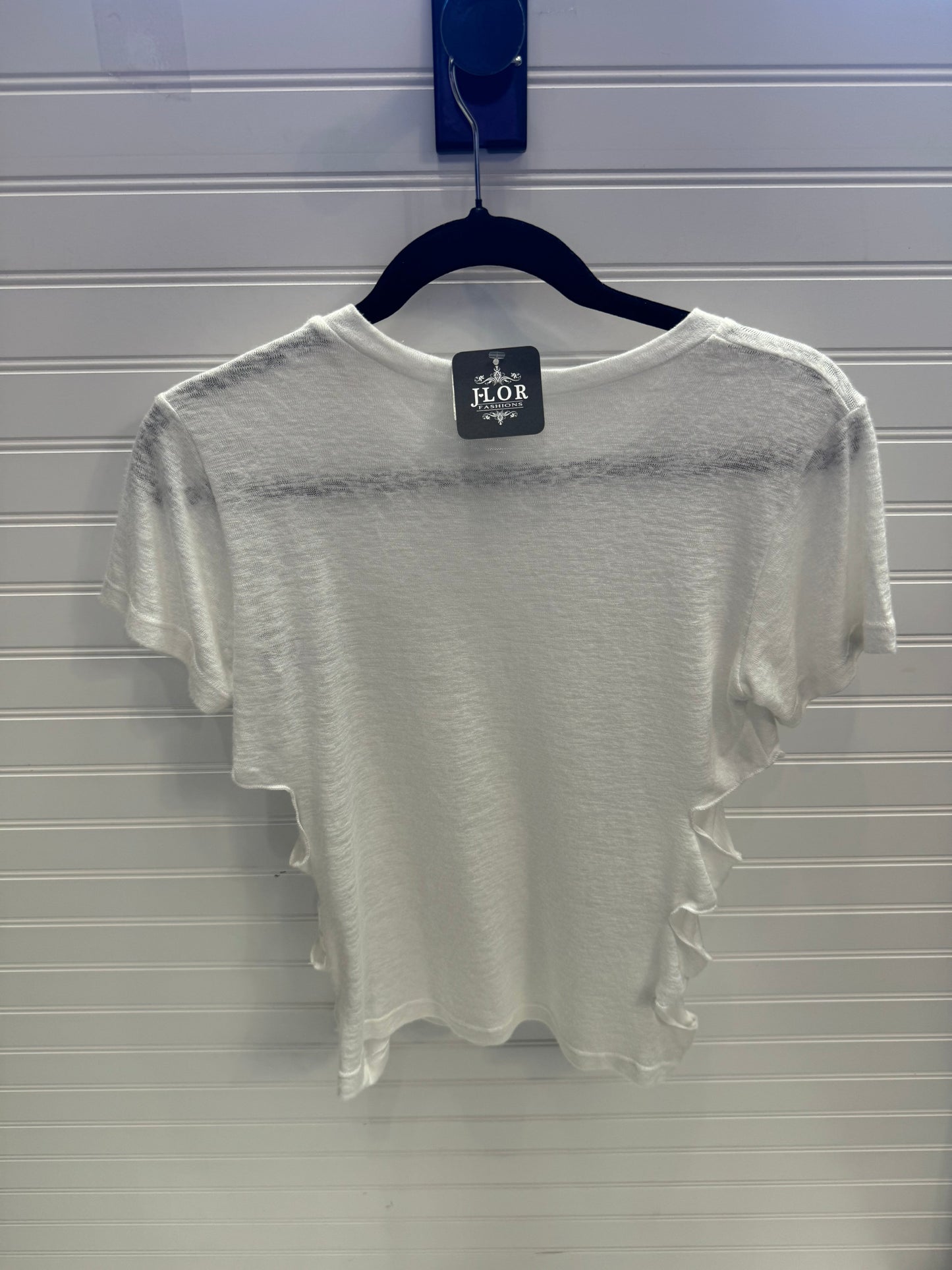 Top Short Sleeve By LNA In White, Size: Xs