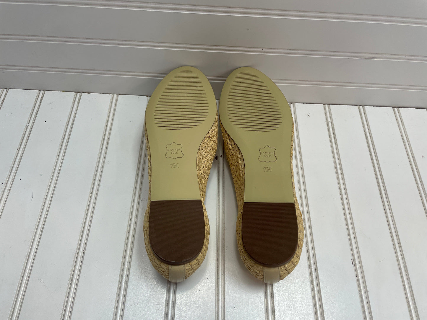 Tan Shoes Flats Talbots, Size 7