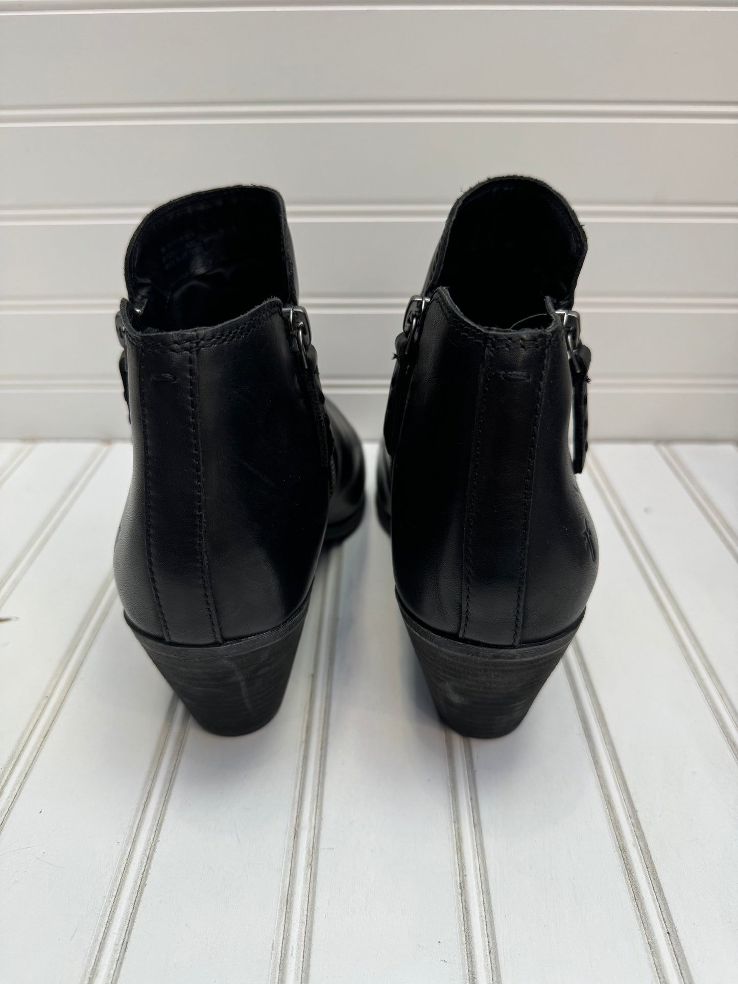 Black Boots Designer Frye, Size 9