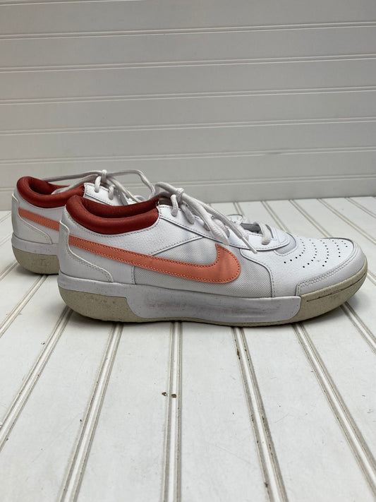 Red & White Shoes Athletic Nike, Size 9.5