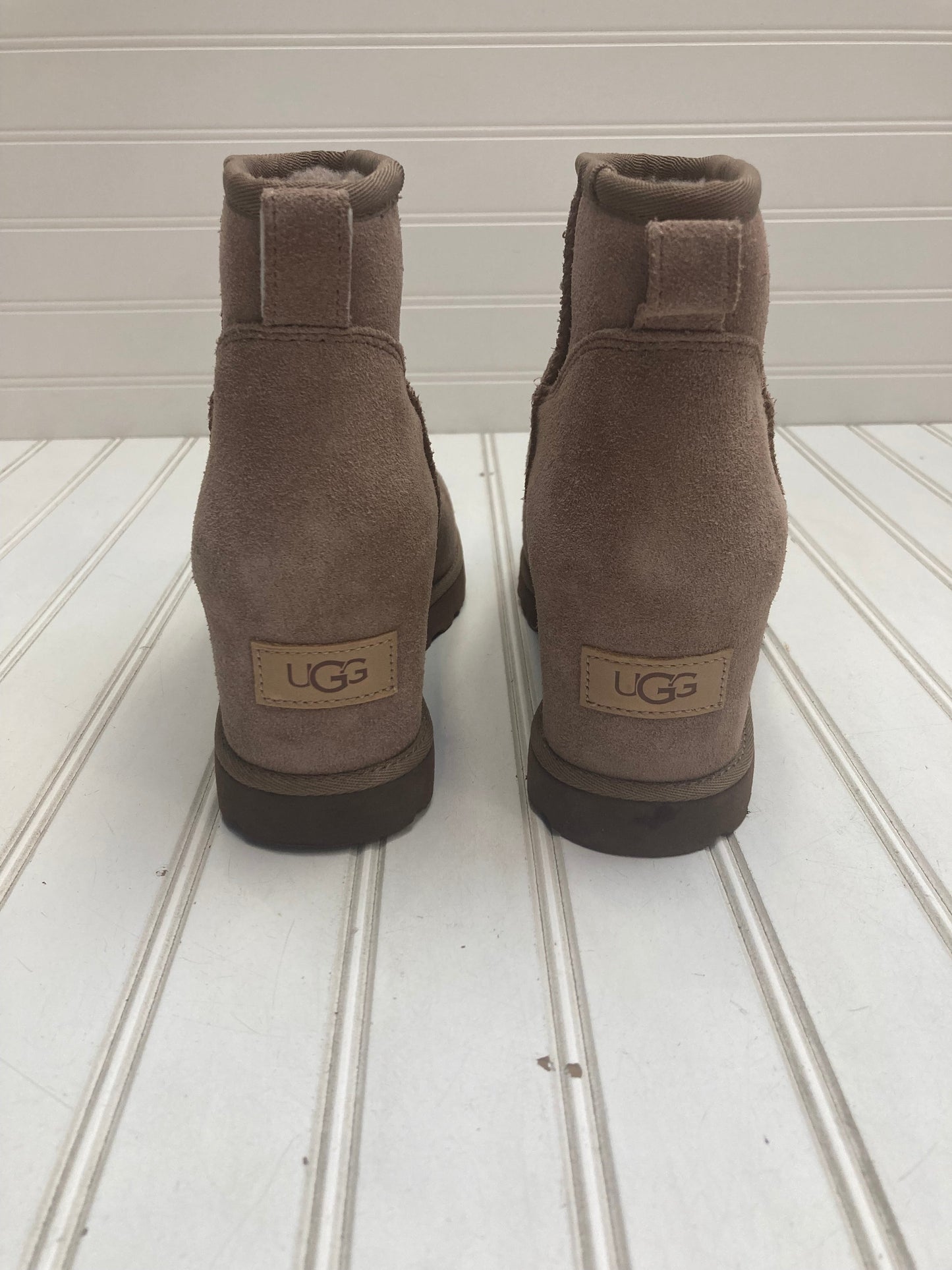 Tan Boots Designer Ugg, Size 10