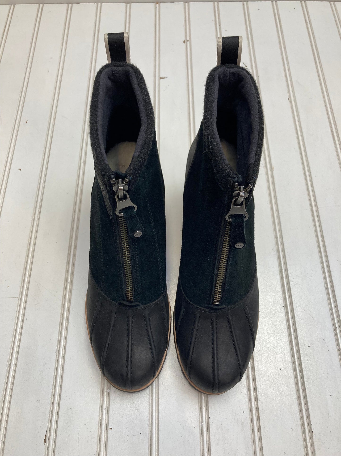 Black Boots Designer Ugg, Size 9