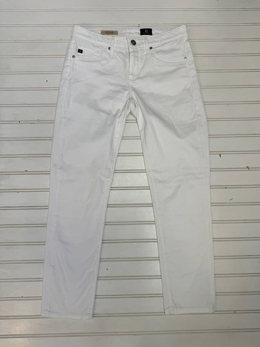 White Pants Designer Adriano Goldschmied, Size 2