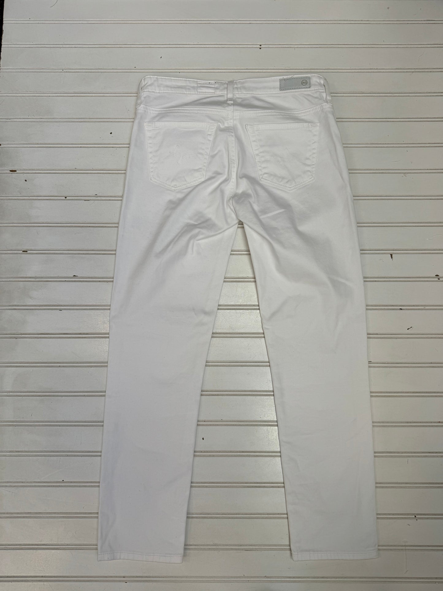 White Pants Designer Adriano Goldschmied, Size 2