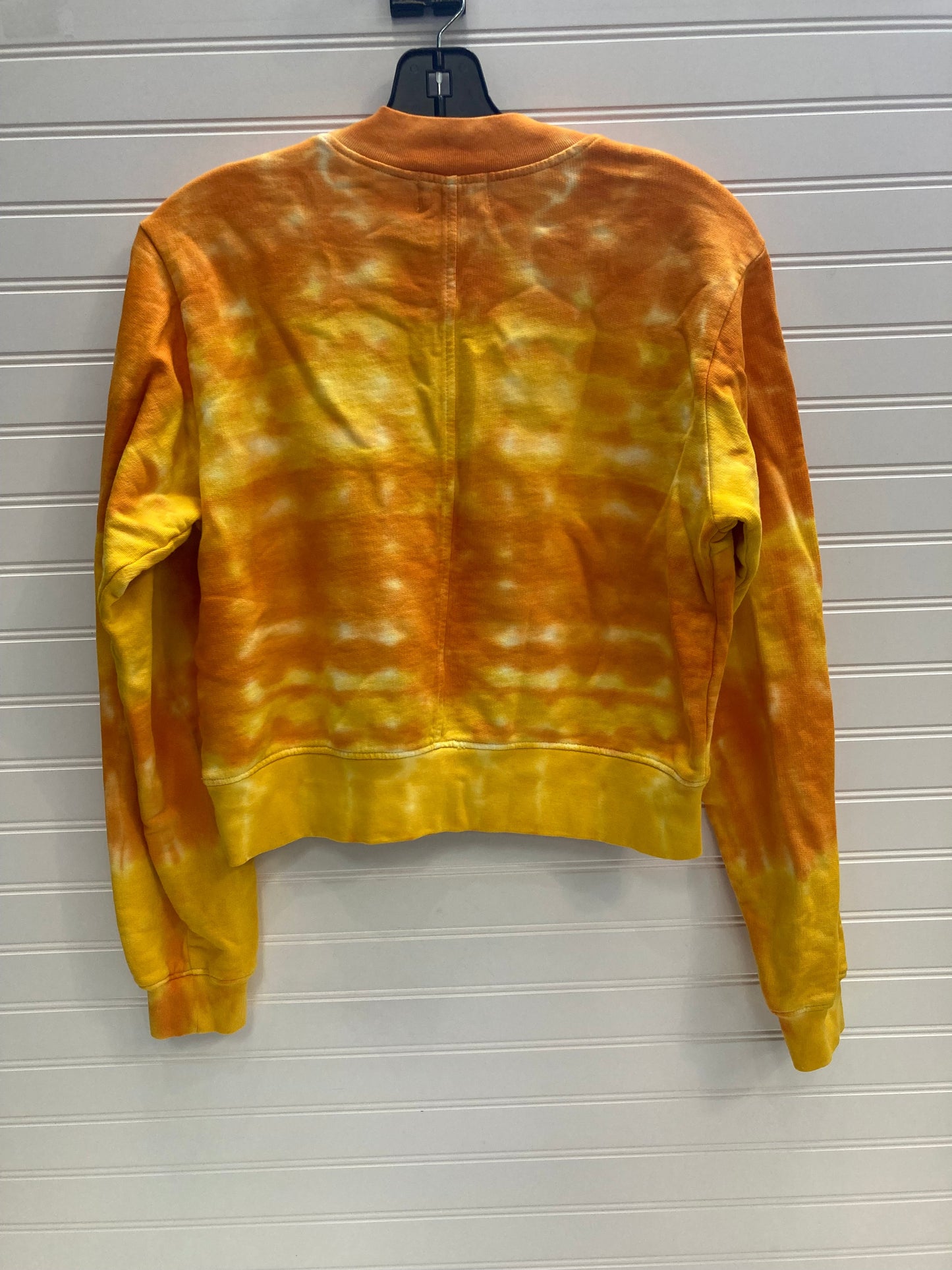 Orange & Yellow Sweatshirt Crewneck Cotton Citizen, Size Xs