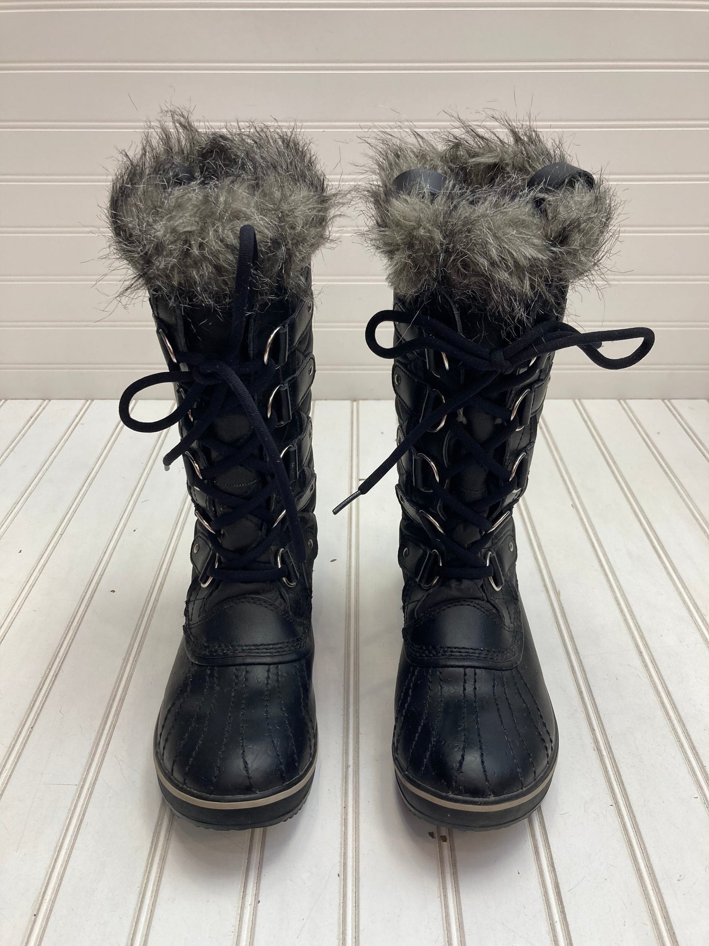 Black Boots Snow Sorel, Size 7.5