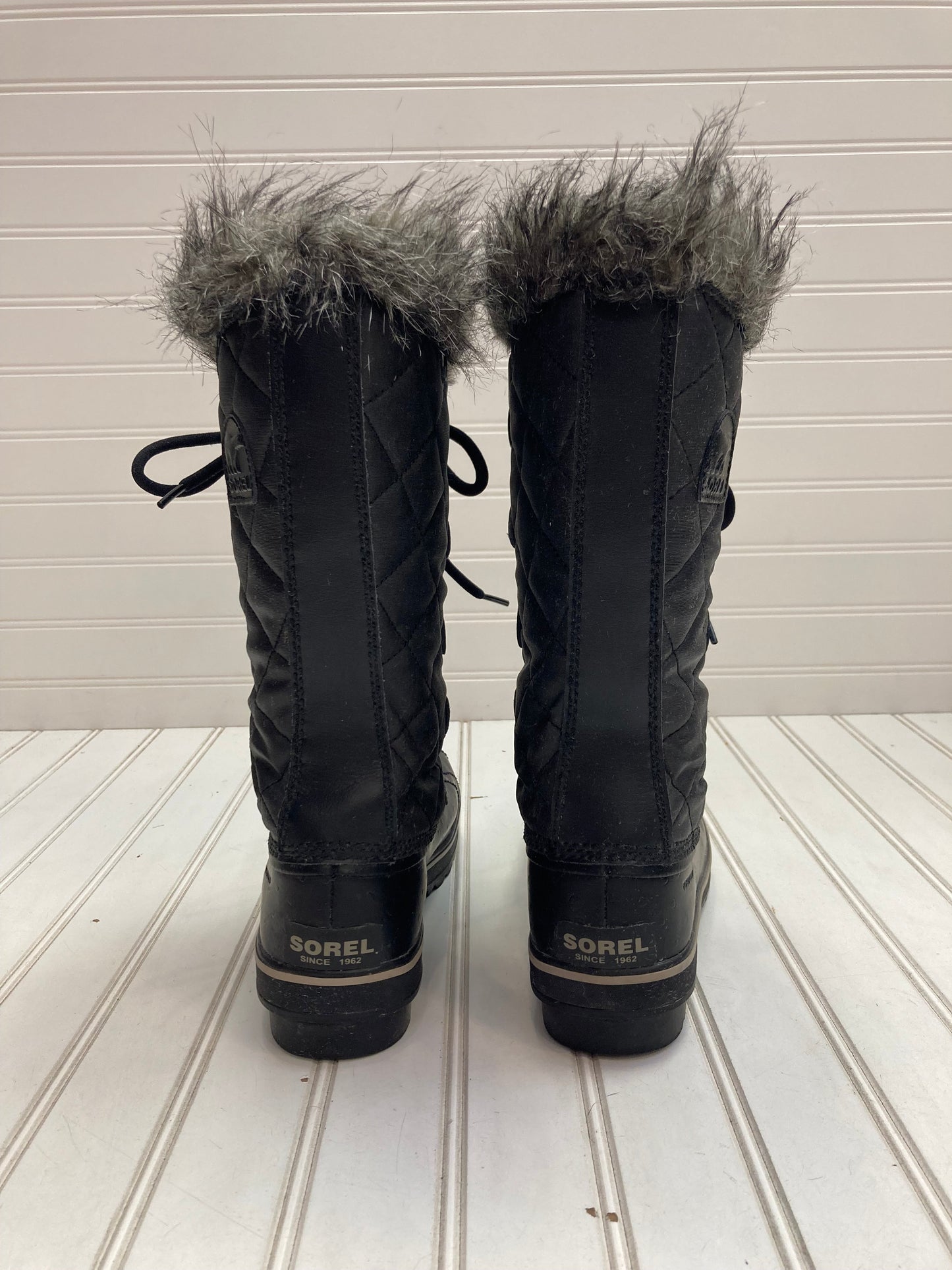 Black Boots Snow Sorel, Size 7.5