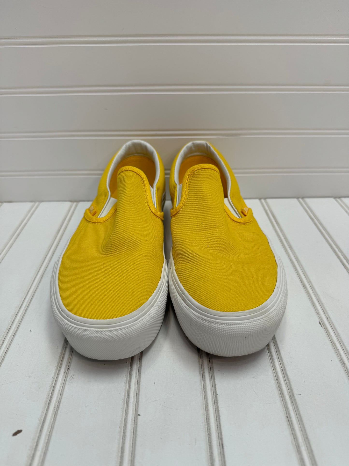 Yellow Shoes Sneakers Vans, Size 8.5