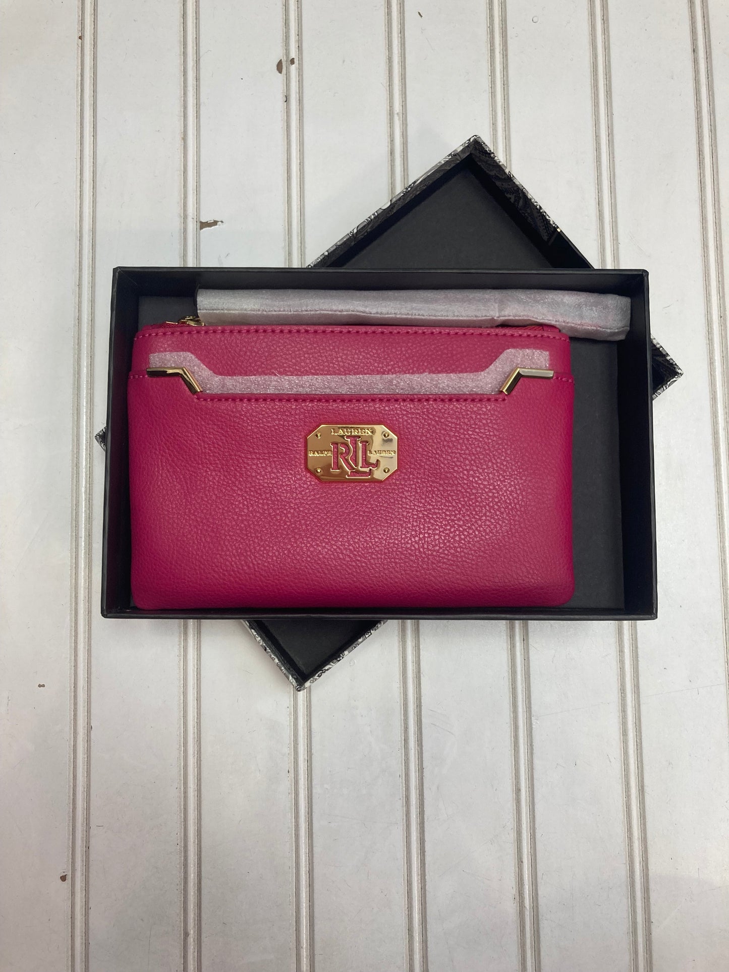 Wristlet Leather By Lauren By Ralph Lauren, Size: Medium