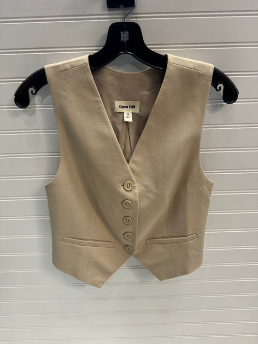 Vest Other By Open Edit In Beige, Size: Xs