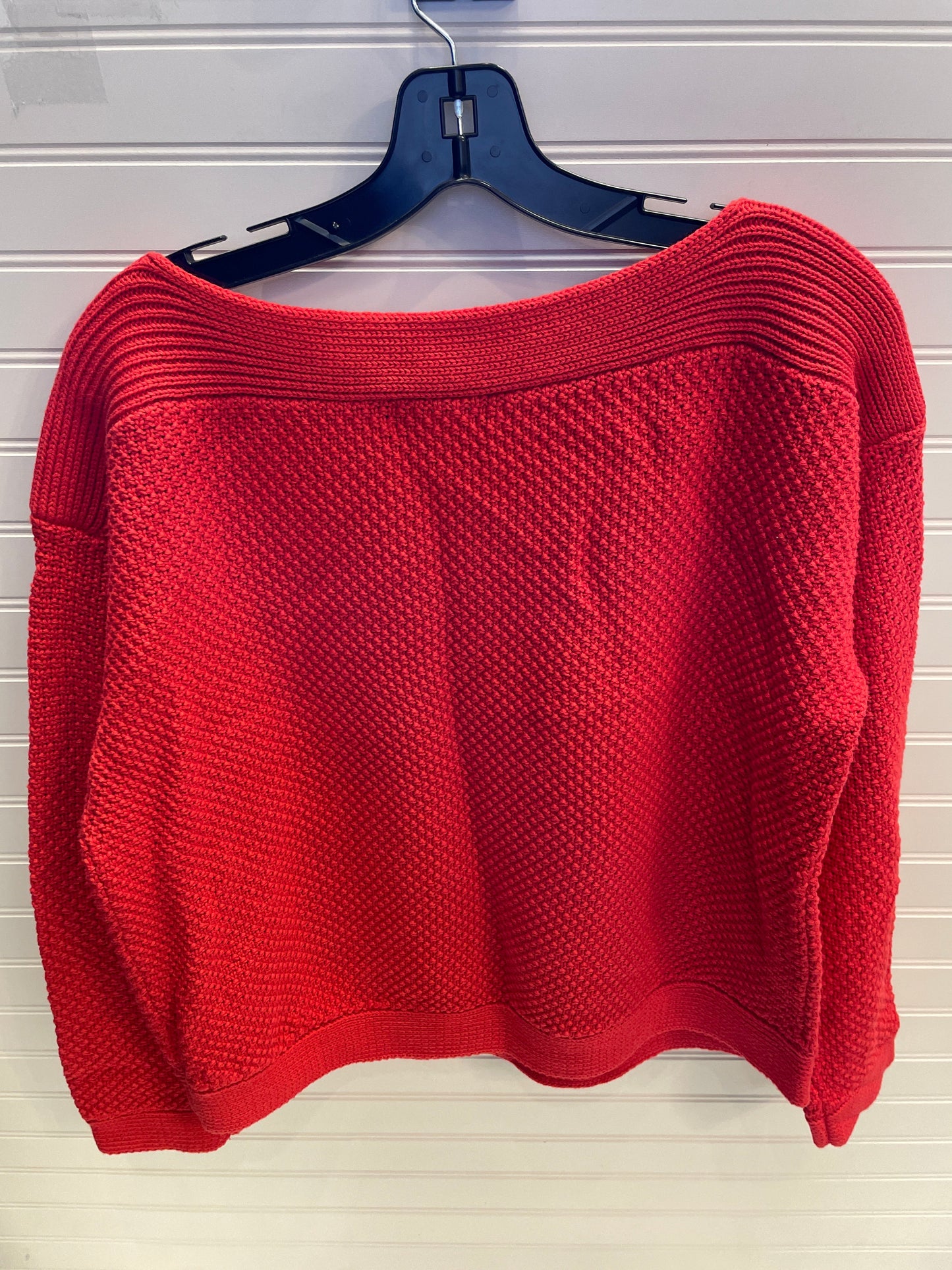 Sweater By Lauren By Ralph Lauren In Red, Size: Xl