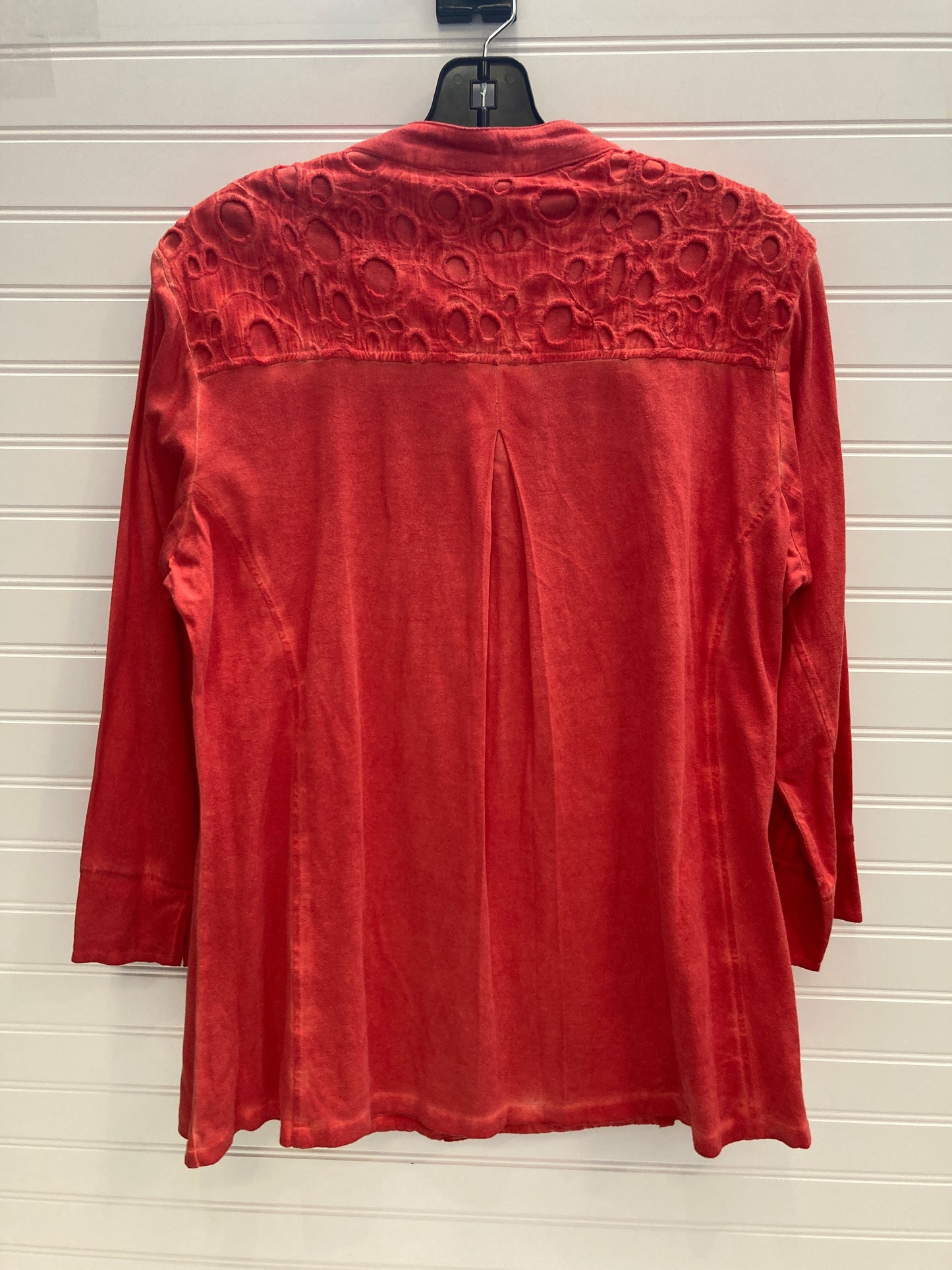 Blouse 3/4 Sleeve By Parsley & Sage In Red, Size: S