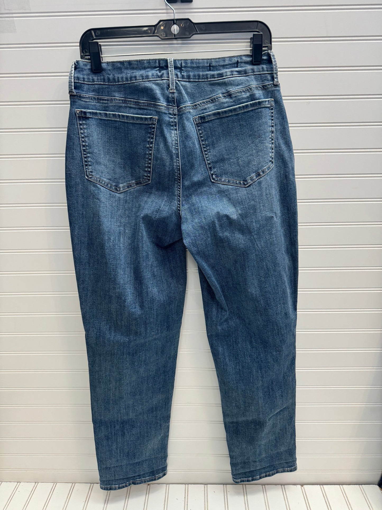 Jeans Straight By Not Your Daughters Jeans In Blue Denim, Size: 6