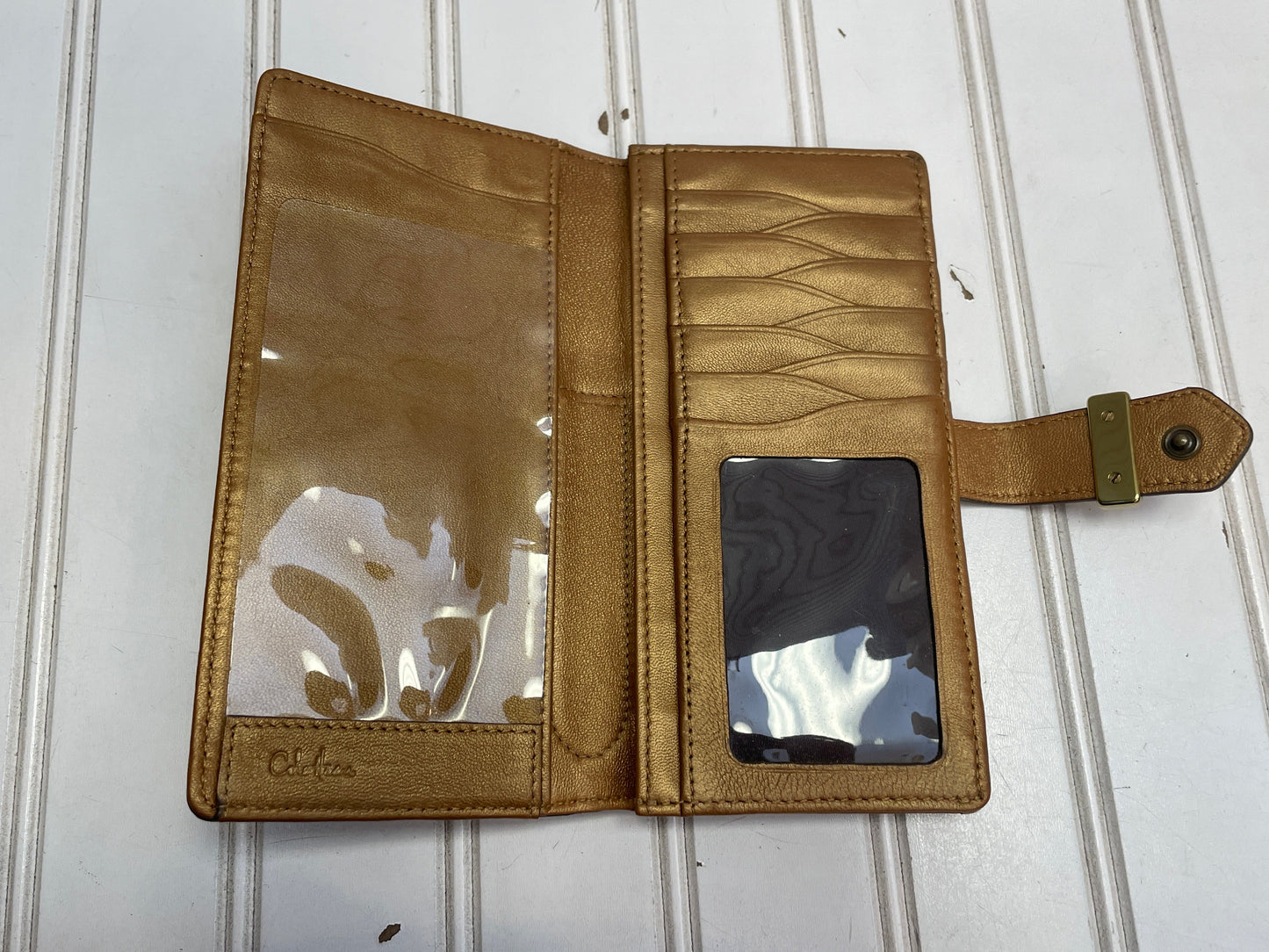 Wallet Leather By Cole-haan, Size: Medium