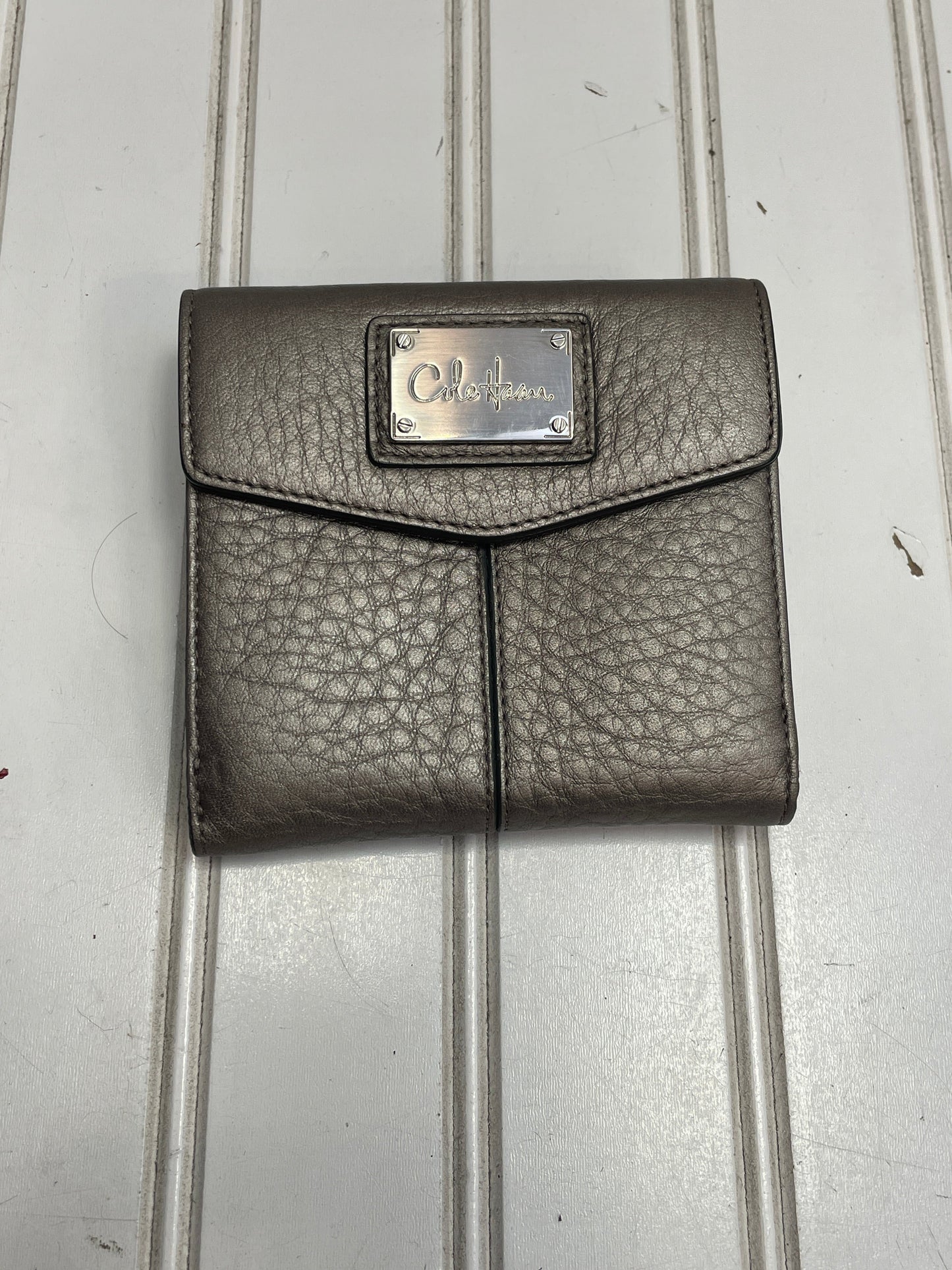 Wallet Leather By Cole-haan, Size: Medium