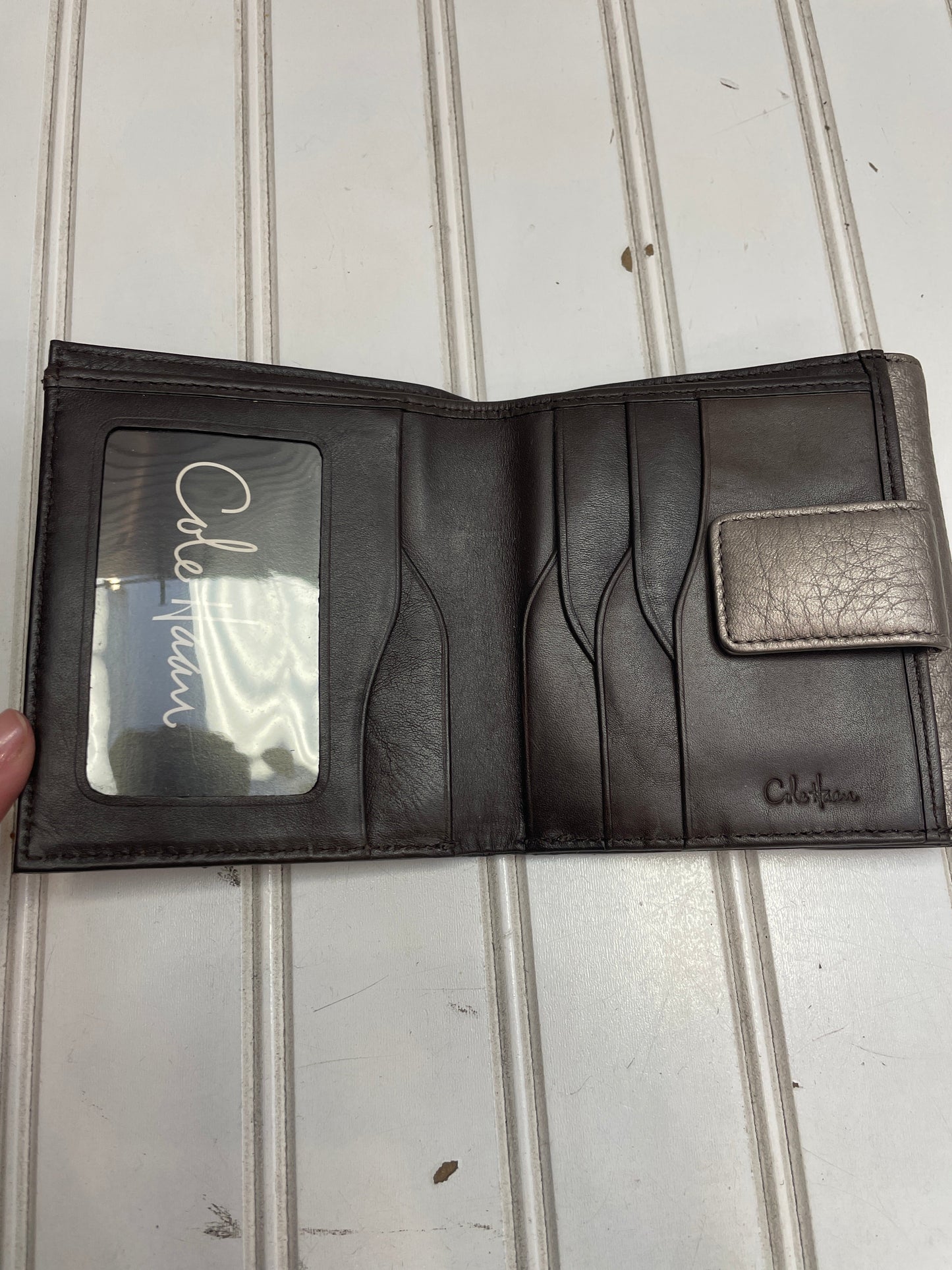 Wallet Leather By Cole-haan, Size: Medium