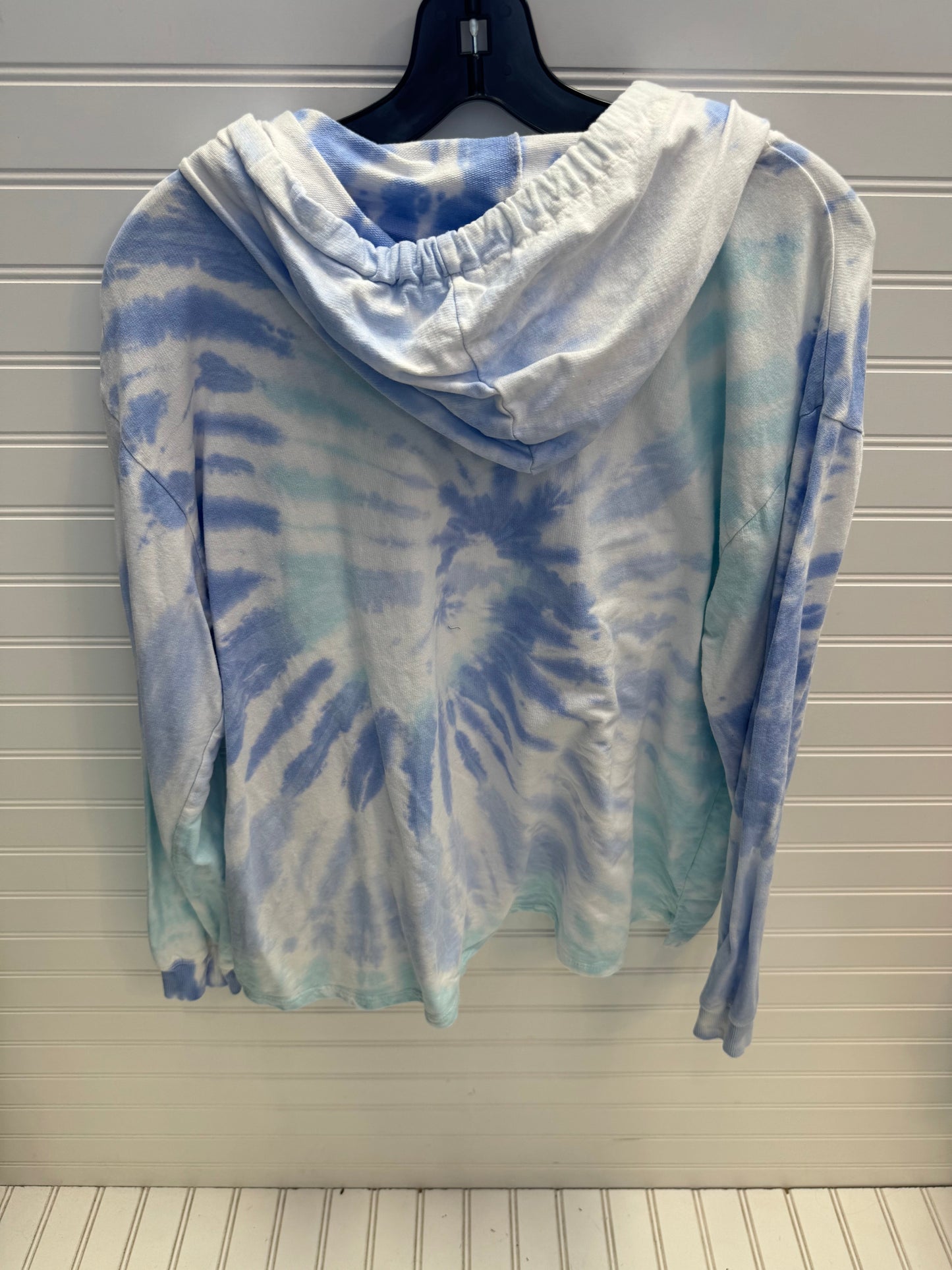 Sweatshirt Hoodie By C And C In Tie Dye Print, Size: M